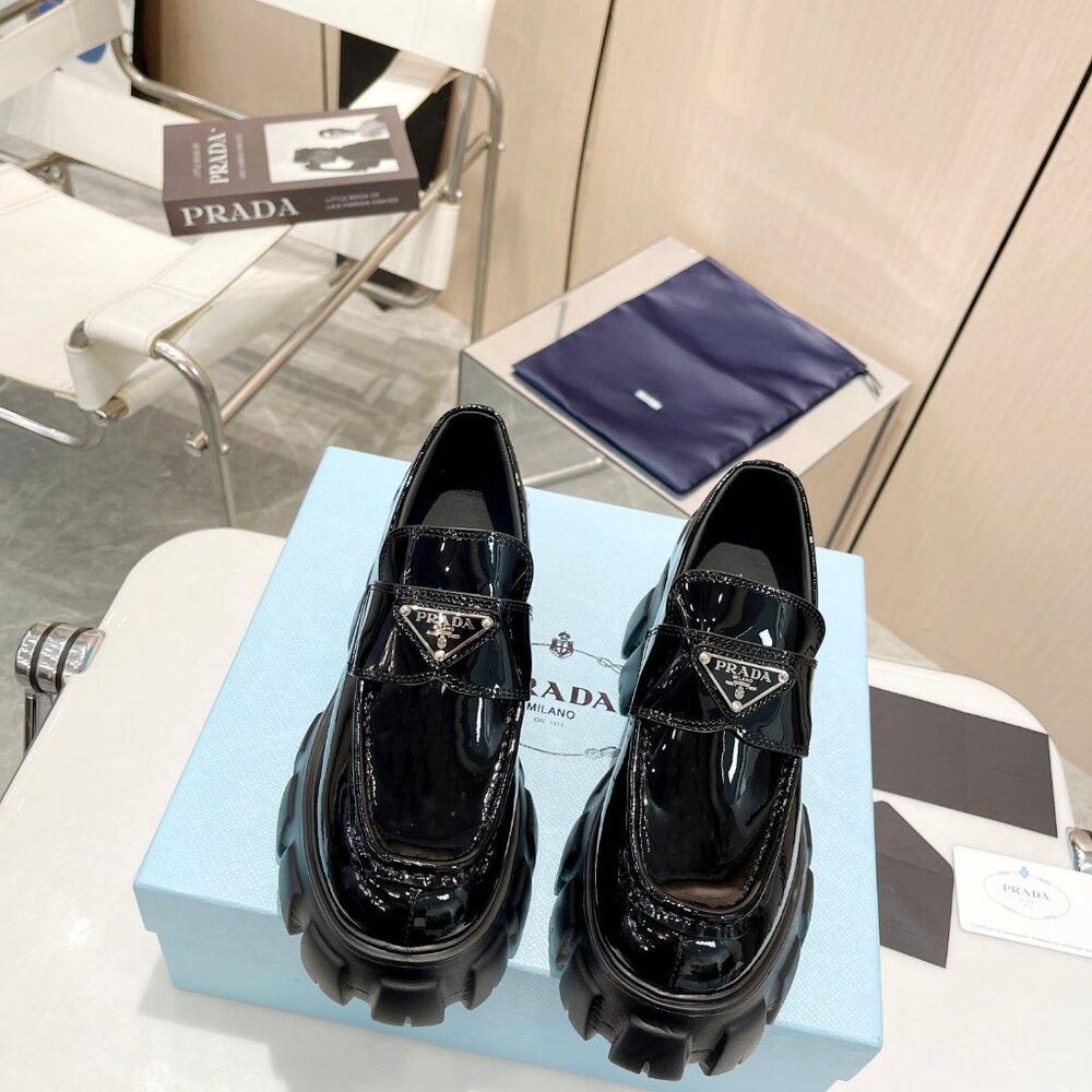 Prada Black Women's Loafers